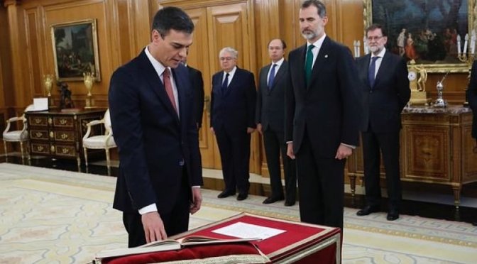 Pedro Sánchez no está legitimado para ser Presidente del Gobierno