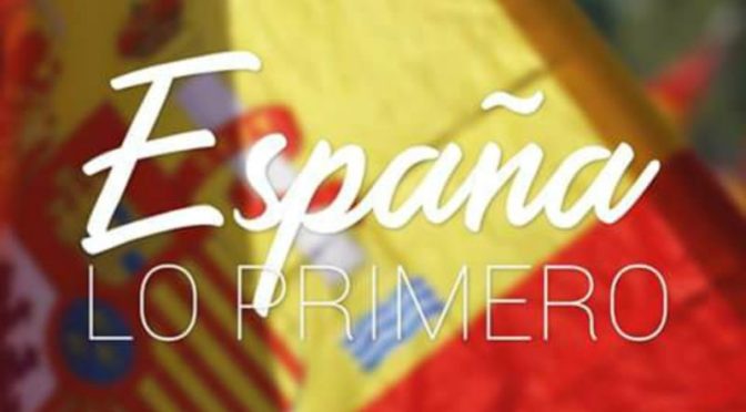 Manifiesto «España, lo primero»
